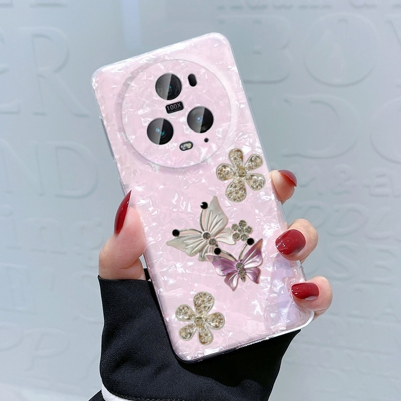 รูปแบบผีเสื้อเคสโทรศัพท์สําหรับ Honor Magic 6 Pro 5 Pro 4 Pro X9A X9B 5G