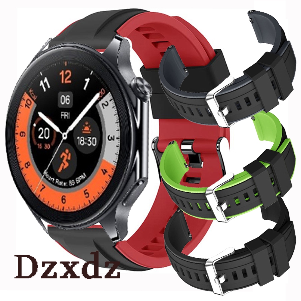 สาย สายนาฬิกา OPPO Watch X สายนาฬิกาข้อมือซิลิโคน แบบนิ่ม สําหรับ OPPO X Smart Watch band