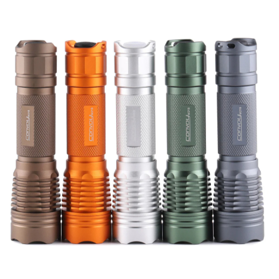 Convoy M21B SFT40 SFT-25R XHP70.3 HI SFT-42R 21700 ไฟฉาย