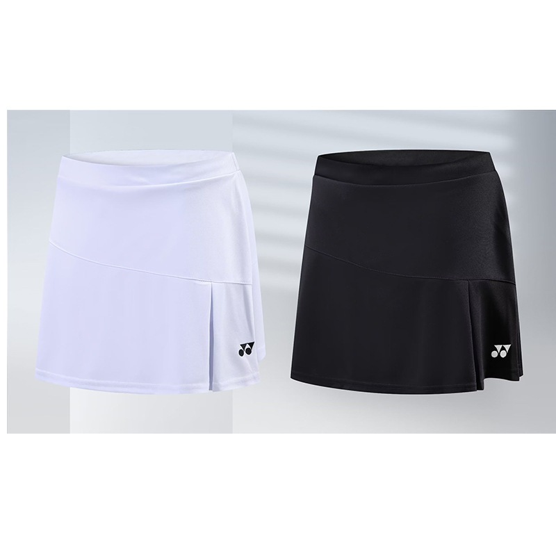 Yonex ใหม่ กางเกงกระโปรงสั้น จีบรอบ ระบายอากาศ ป้องกันแสงสะท้อน แฟชั่นฤดูร้อน สําหรับสตรี เล่นแบดมินตัน เทนนิส YY