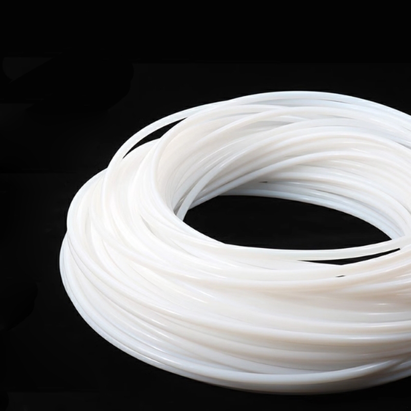 Tetrafluoro ท่อเทฟลอน PTFE 0.5 0.6 0.8 1 1.2 1.8 2 มม. สีขาวนม
