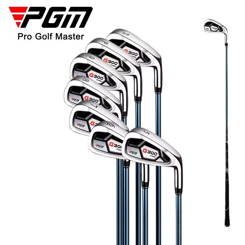 PGM GOLF G300 มือขวา สําหรับผู้ชาย ชุดไม้กอล์ฟเหล็ก 5 6 7 8 9 P S พร้อมหัวสเตนเลส สําหรับผู้เริ่มต้น
