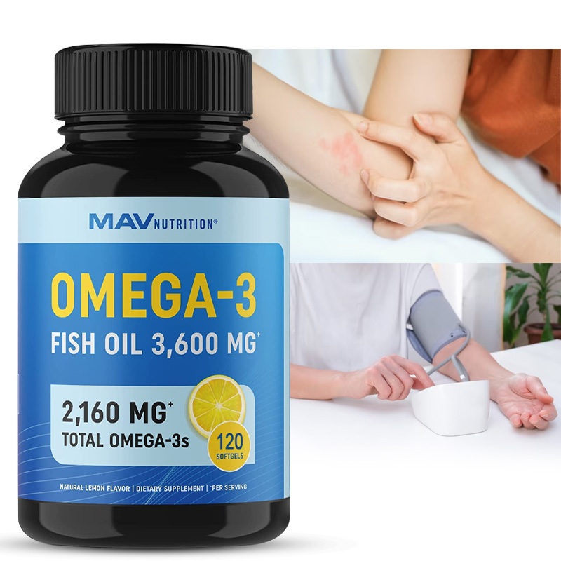 Omega-3 Fish Oil, EPA และ DHA - รองรับสมอง, ข้อต่อ และสุขภาพดวงตา