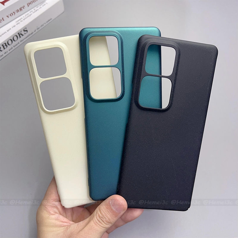 สําหรับ Vivo V30 Pro 5G เคสแข็ง PC ด้านหลังทราย บาง เคสโทรศัพท์