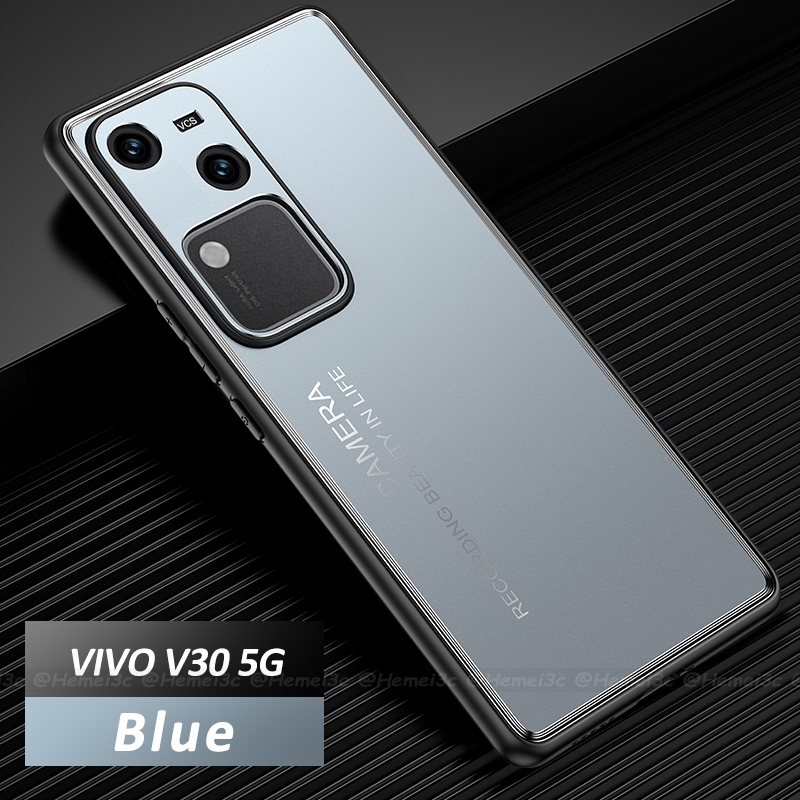 สําหรับ Vivo V30 Pro เคสอลูมิเนียมอัลลอยด์ กระจายความร้อน เคสแข็ง เคสโทรศัพท์
