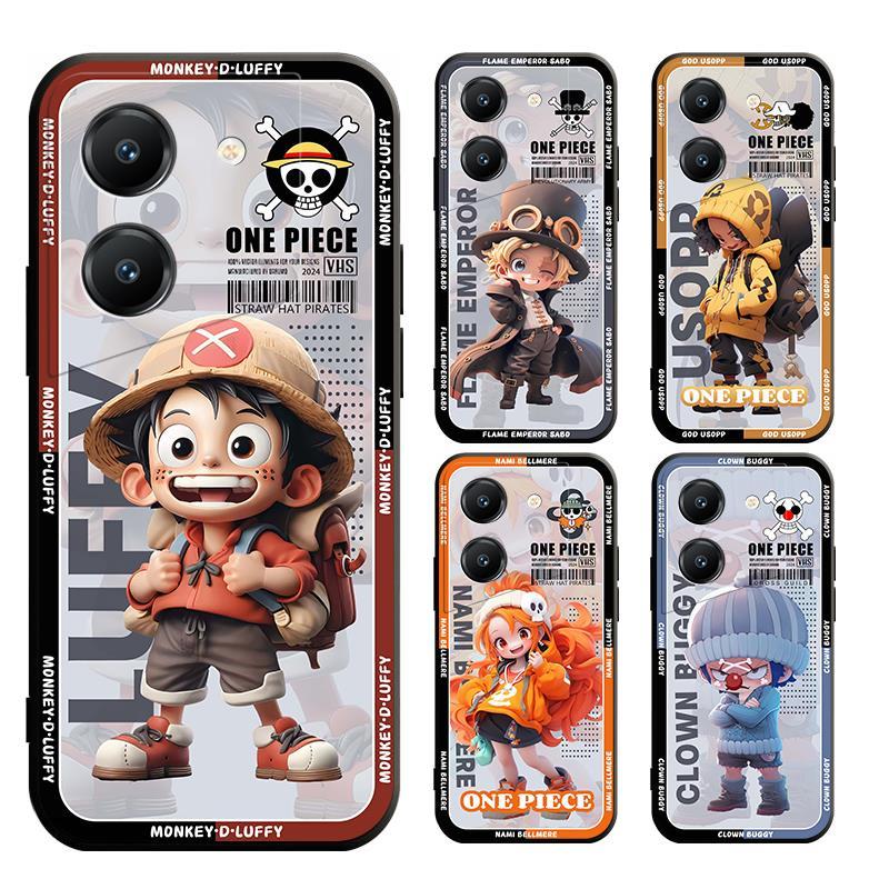 เคส TECNO POVA 5 4 6 3 2 POP NEO Pro LTE นิ่ม ลาย one piece sabo nami usopp สําหรับ
