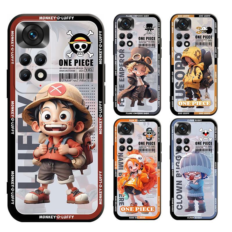 เคส Redmi note 11 11s 9T 9C 10A 9A 9 9s Pro + 4G 5G นิ่ม เนื้อแมตต์ ลาย one piece sabo nami usopp สําหรับ