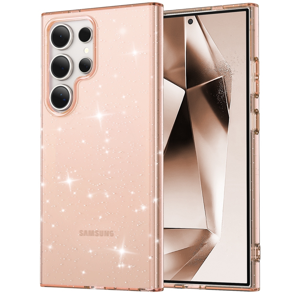 SAMSUNG หรูหราเงาเลื่อมใสเคสโทรศัพท์สําหรับsamsung Galaxy A16 A06 A55 A35 A25 A05 A05s A15 A54 A53 A52 A34 A14 A23 A13 Hard PC + TPUกันกระแทก