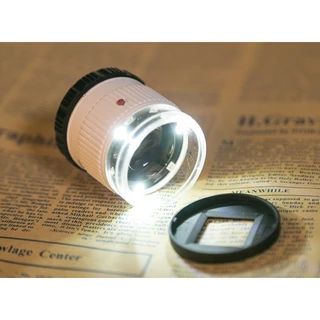 Kiprun แว่นขยาย ปรับได้ 30 เท่า พร้อมไฟ LED UV ปรับโฟกัสได้ เครื่องประดับ