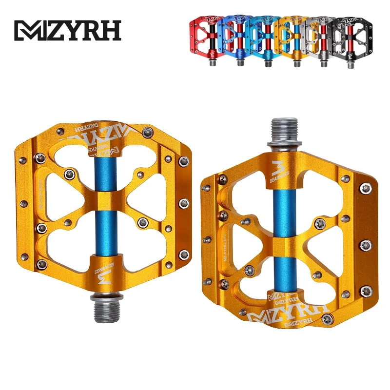 Mzyrh X12S บันไดจักรยาน 3 แบริ่ง CNC BMX กันลื่น น้ําหนักเบา อุปกรณ์เสริม สําหรับจักรยานเสือภูเขา
