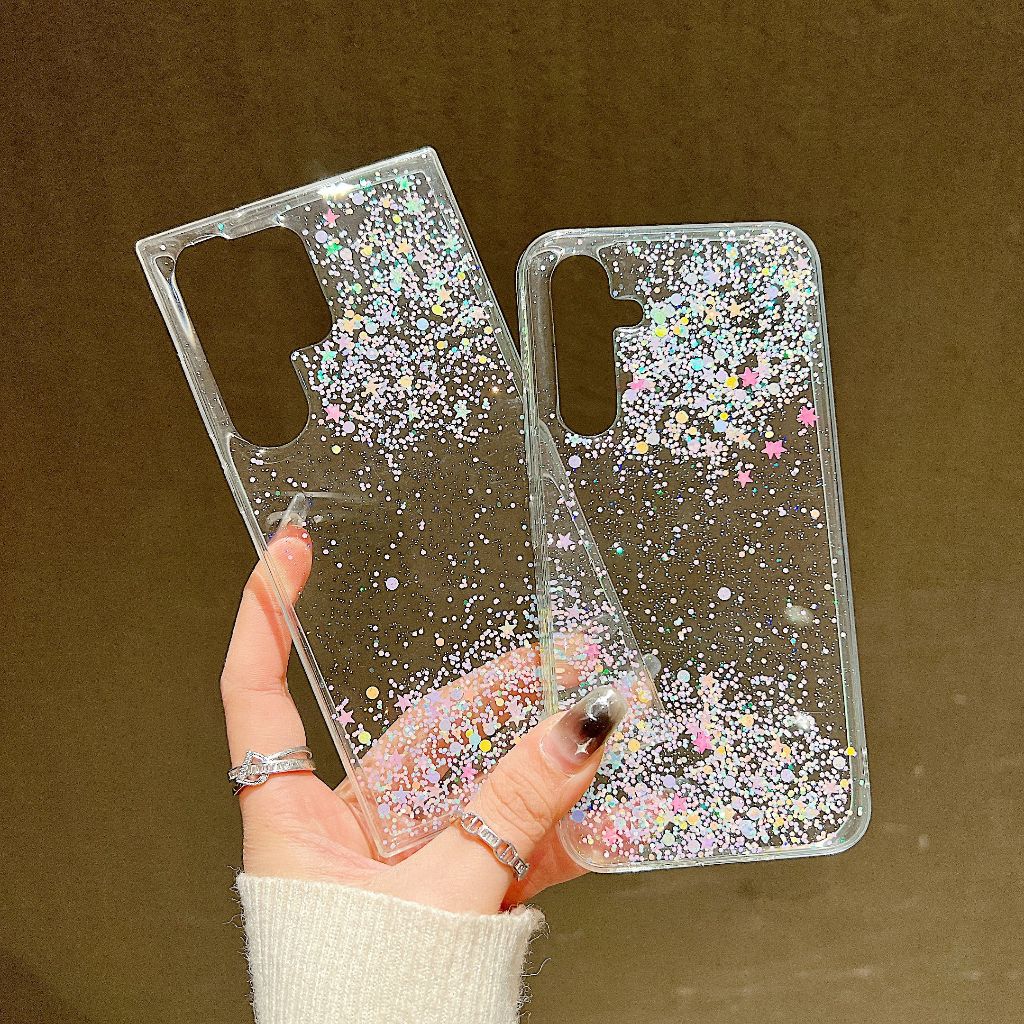 ความฝัน ท้องฟ้าเต็มไปด้วยดวงดาว ลายจุด เคส Samsung Galaxy S24 Ultra S23FE S23 Ultra S22 Ultra S9 S10 S20 S21 S23 S24 Plus + S21FE Note20 Ultra Note10 Plus Note 8 9 Note10Lite A73 A53 A33 A13 A72 A52 A32 A22 A12 A71 A51 A21S Case ซิลิโคนนิ่ม เคส