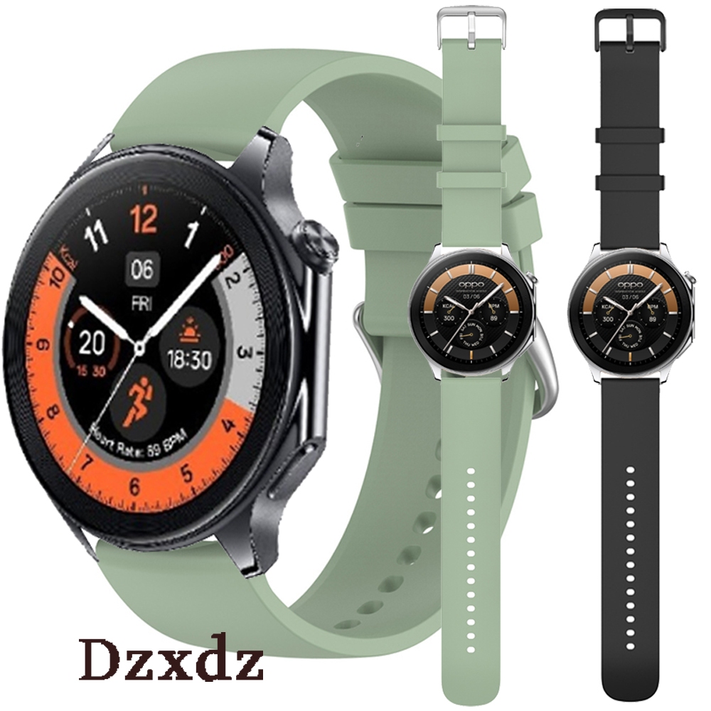 สาย สายนาฬิกา OPPO Watch X สายนาฬิกาข้อมือซิลิโคน อุปกรณ์เสริม สําหรับ OPPO Watch X Smart Watch Band