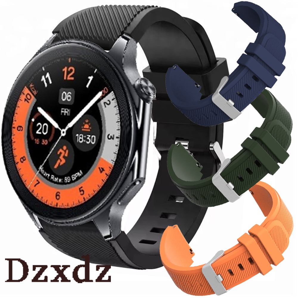 สายนาฬิกา OPPO watch X สาย สายนาฬิกาข้อมือซิลิโคน อุปกรณ์เสริม สําหรับ OPPO watch X Smart watch สายรัดข้อมือซิลิโคน