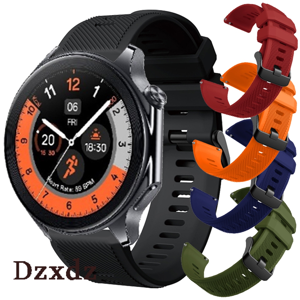 สาย OPPO Watch X2 สายนาฬิกาข้อมือซิลิโคน สําหรับ OPPO Watch X Smart Watch สายรัดข้อมือซิลิโคน Watch Strap