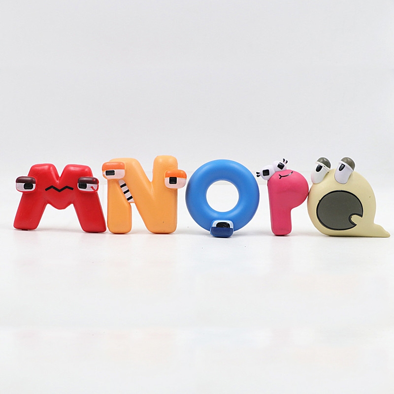ใหม่ โมเดลตุ๊กตาฟิกเกอร์ ตัวอักษรภาษาอังกฤษ Montessori 26 ตัว ของเล่นสําหรับเด็ก 2023 26 ชิ้น ต่อชุด ราคา ถูกที่สุด ดีลบีเคเค แกลเลอรีภาพที่ 2