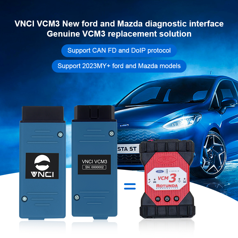 Vnci VCM3 โปรโตคอล DOIP และ CAN FD สําหรับ Ford Mazda