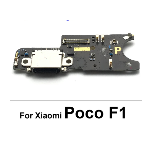 สําหรับ Xiaomi Pocophone Poco F1 พอร์ตชาร์จ USB ไมค์ ไมโครโฟน แท่นเชื่อมต่อ บอร์ดหลัก สายเคเบิลอ่อน อะไหล่ซ่อม