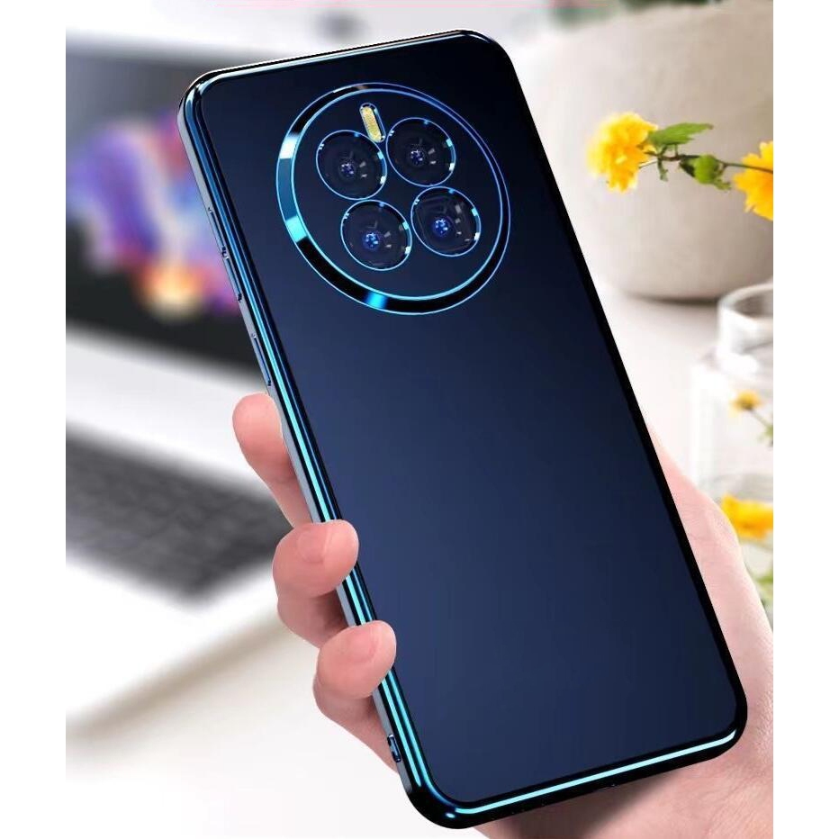 Realme 12 Pro Plus + 5G 4G 12X Realme12Pro 12ProPlus Realme12Pro + เคสนิ่มหรูหราชุบซิลิโคนใสกันกระแทกกันชนฝาหลังปลอก
