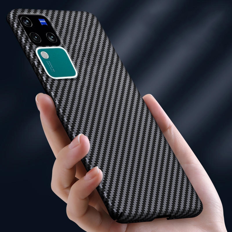เคสโทรศัพท์คาร์บอนไฟเบอร์ กันกระแทก ป้องกันกล้อง สําหรับ VIVO V30 Pro 5G VIVOV30 V30Pro
