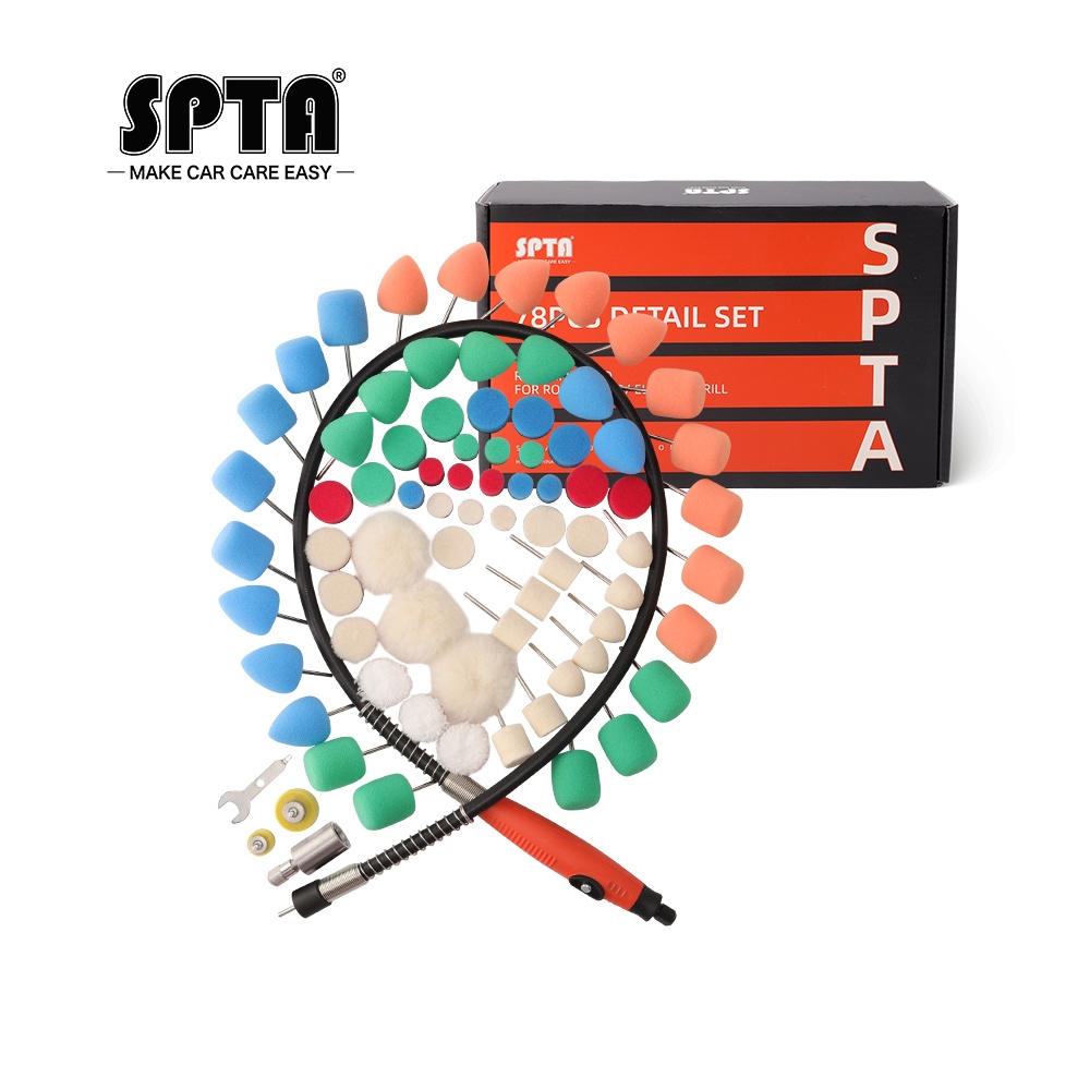 (ลดราคาจํานวนมาก) Spta เครื่องขัดเงา ขนาดเล็ก สําหรับขัดโรตารี่