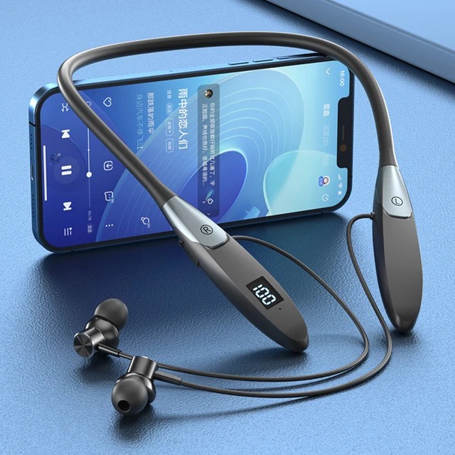Bkwhale ชุดหูฟังบลูทูธไร้สาย 5.3 500mAh ลดเสียงรบกวน ความจุเยอะ