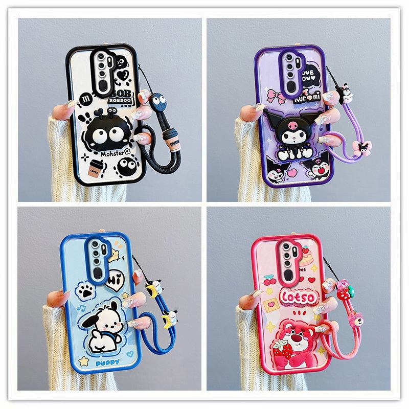 เคส oppo a9 2020 เคส oppo a5 2020เคสโทรศัพท์มือถือ ลายตาสวรรค์ 3D พร้อมตุ๊กตา สําหรับ