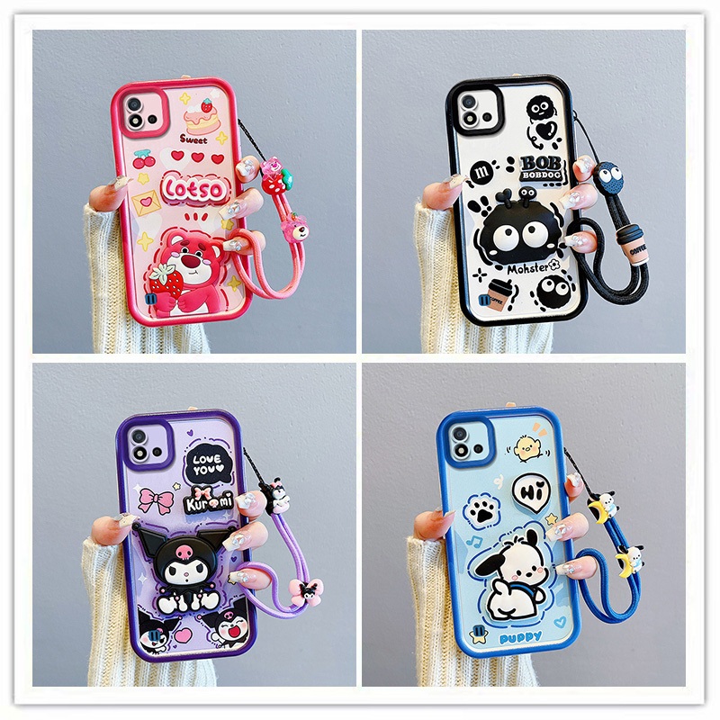 เคส realme c11 2021 เคส realme c20 เคสโทรศัพท์มือถือ ลายตุ๊กตา 3D สําหรับ realme c20 c20a