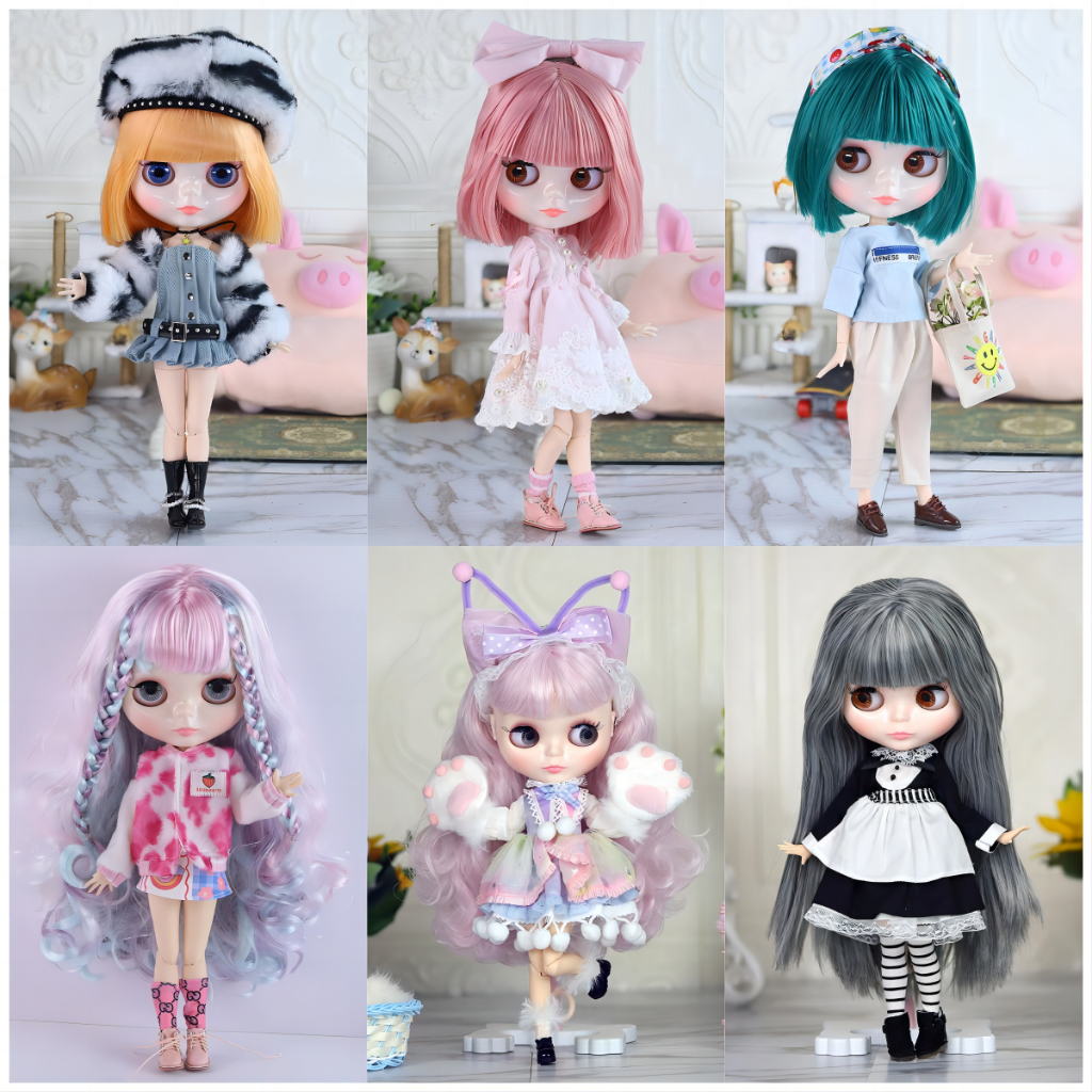 Dbs Blythe Little Ragdoll ผลิตภัณฑ์ใหม่ ชุดตุ๊กตามันวาว