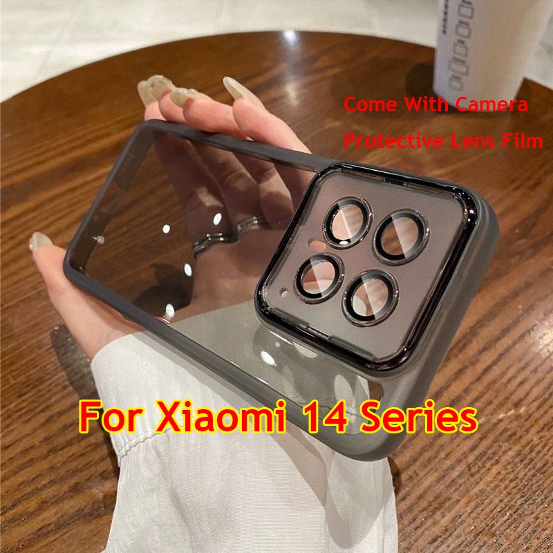 Xiaomi 14 Pro Xiaomi14 Xiaomi14Pro 14Pro Ultra เคสกันกระแทก พร้อมฟิล์มกันรอยเลนส์กล้อง เคสโทรศัพท์ ก