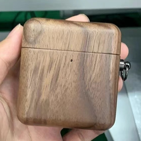 For Bose QuietComfort  II เคส,Handmade Solid Wood Case for Bose QC II/Bose QC Ultra