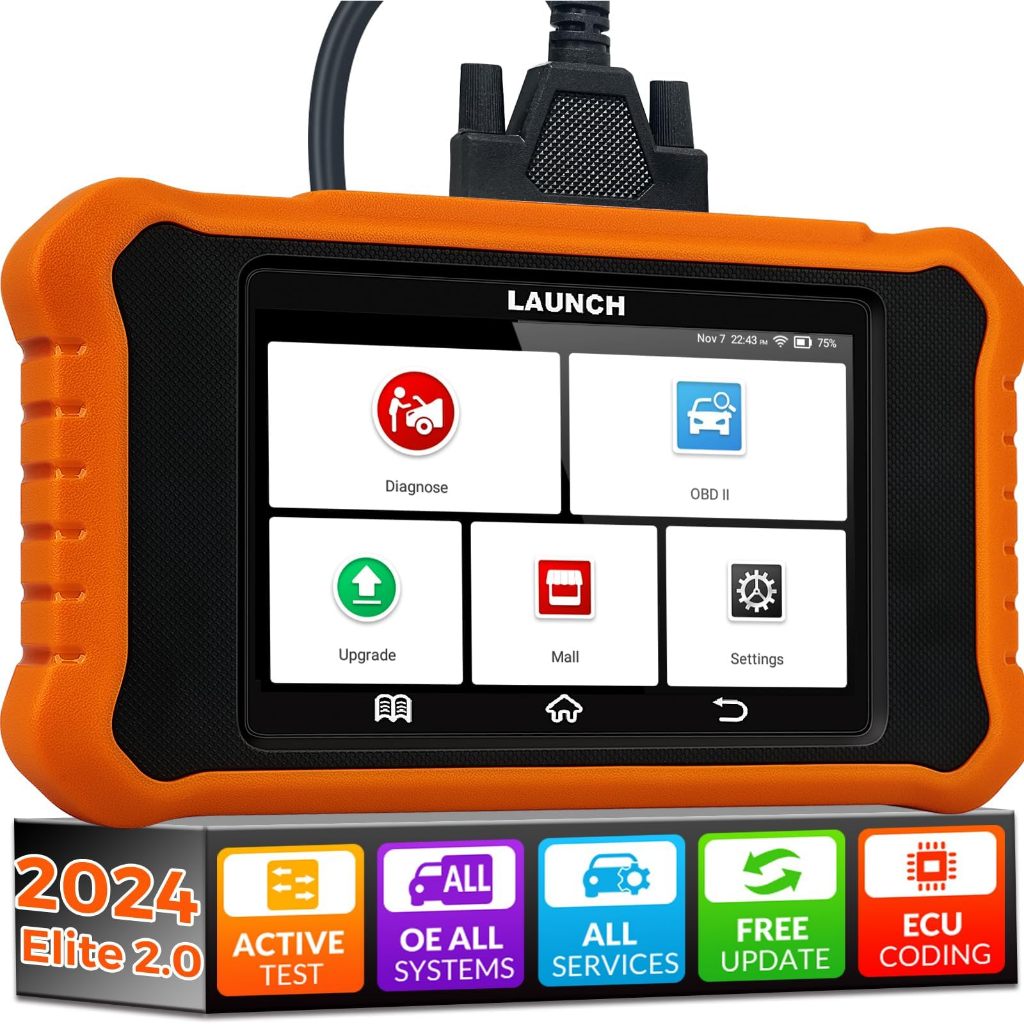 2024 เปิดตัว X431 Elite 2.0 สําหรับ BMW OBD2 Scanner Full Systems Bi-Directional Scan Tool