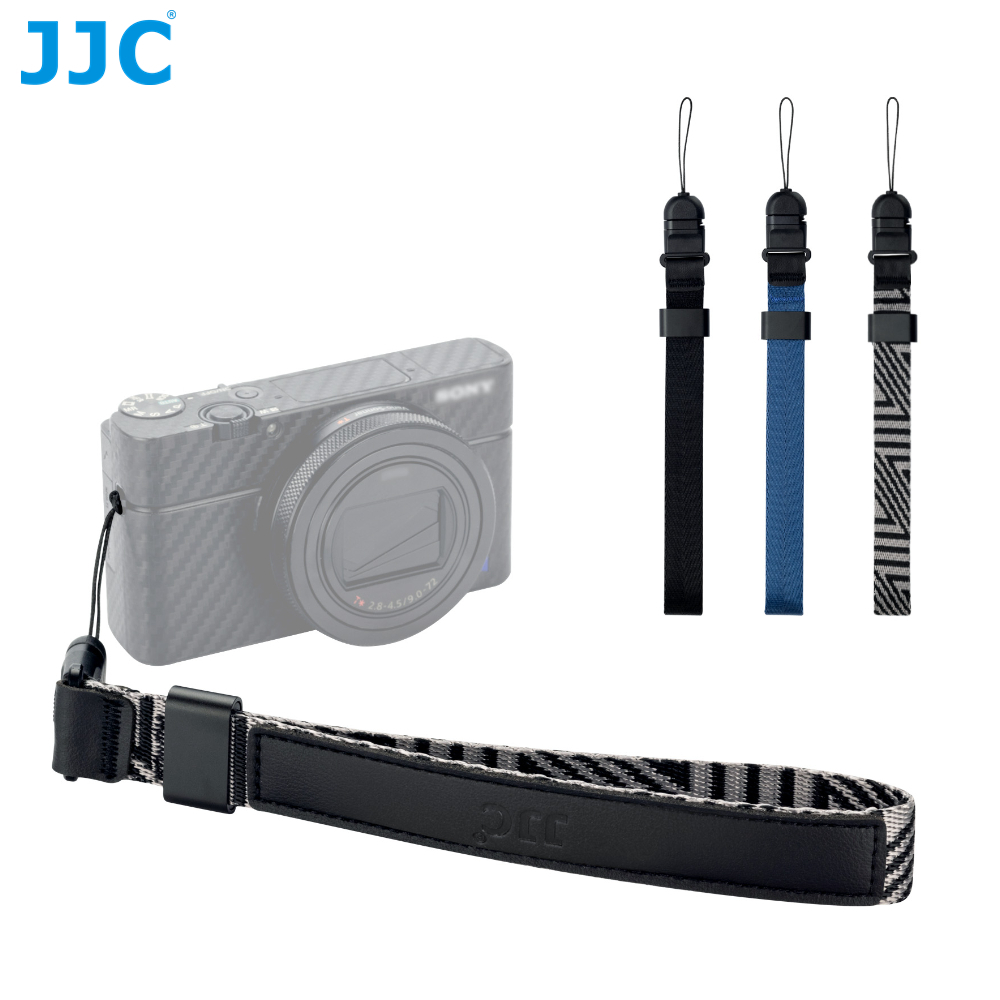 JJC 2-in-1 Camera Hand Wrist Strap สายรัดข้อมือแม่เหล็ก สําหรับกล้องดิจิทัล Ricoh GR IIIx III ZV-1 I