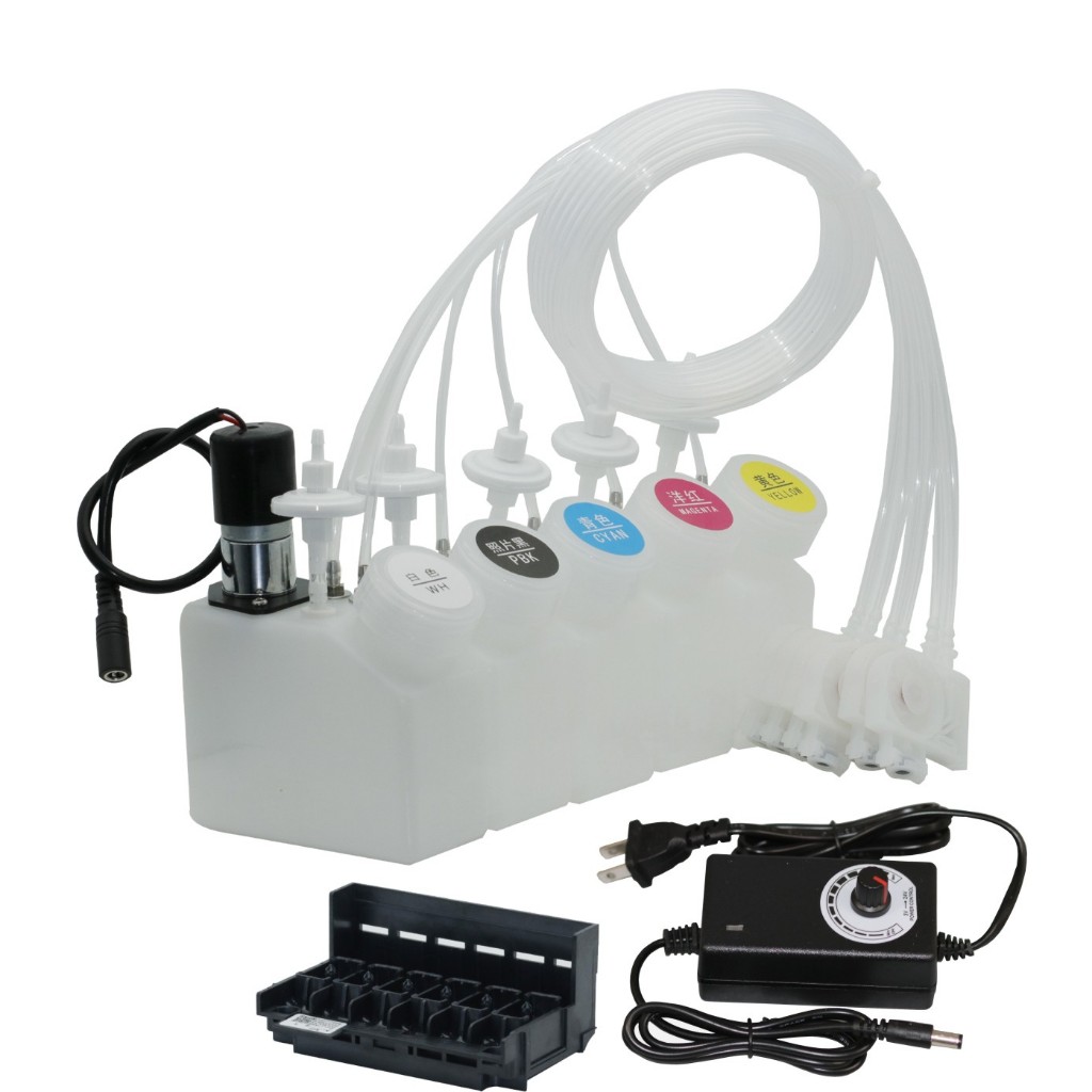 ถังหมึก สีขาว สําหรับเครื่องพิมพ์ L8050 L18050 Dtf