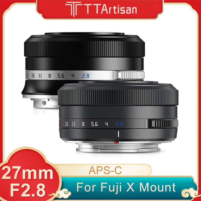 ttartisan 27mm f2.8 เลนส์กล้องโฟกัสอัตโนมัติ 27 มม. F2.8 APS-C Limited Edition Fujifilm XF สําหรับ XE4 XS10 XA7 XT30 XH2 XH1 XE2