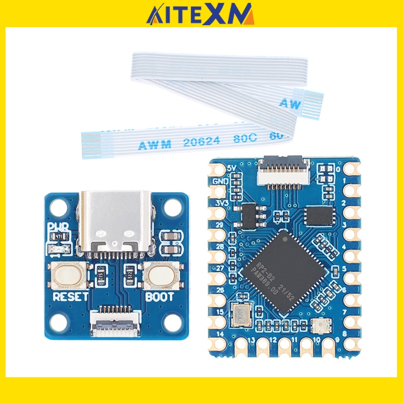 RP2040-TINY Rp2040- บอร์ดโมดูลทดลอง RP2040 ZERO Raspberry Pi PICO USB Type C อินเตอร์เฟซ 264KB SRAM 