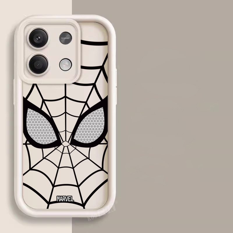 เคสโทรศัพท์ซิลิโคน แบบนิ่ม ลายอนิเมะสไปเดอร์แมน สําหรับ Xiaomi Poco X6 M6 Pro