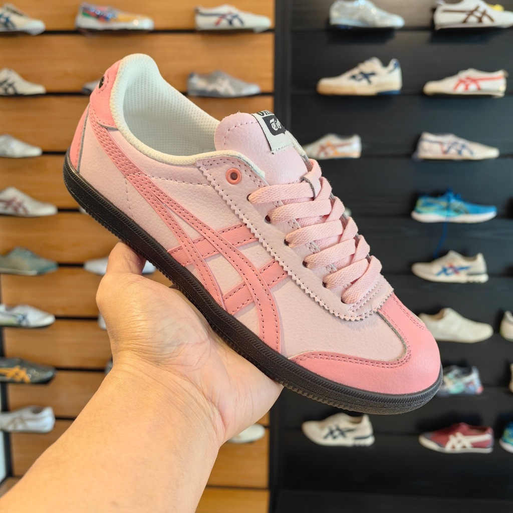 Onitsuka TOKUTEN รองเท้าผ้าใบลําลองสําหรับสุภาพสตรี Retro รองเท้าเทรนนิ่งเยอรมัน