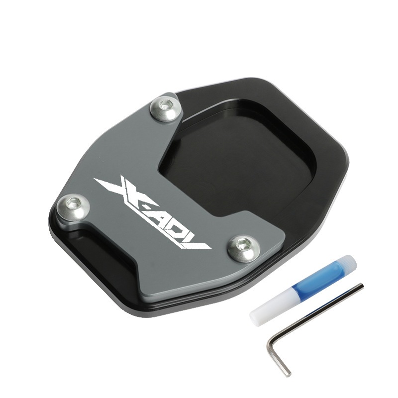 สําหรับ HONDA X-ADV750 2021-2023 2024 2025 X ADV 750 XADV750 รถจักรยานยนต์ CNC Kickstand ขาตั้ง Extension Pad แผ่น ราคา ถูกที่สุด ดีลบีเคเค แกลเลอรีภาพที่ 7