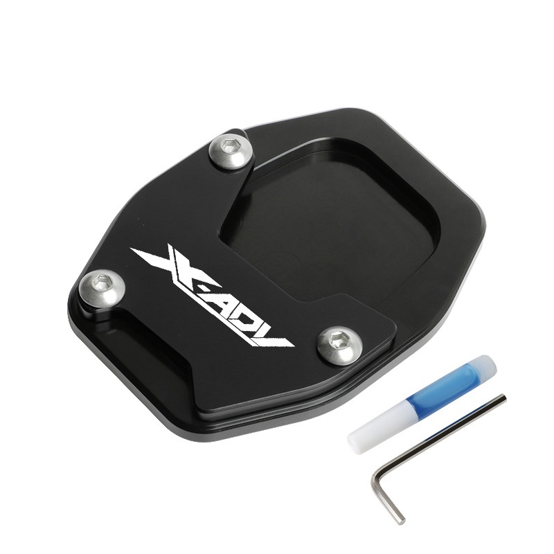 สําหรับ HONDA X-ADV750 2021-2023 2024 2025 X ADV 750 XADV750 รถจักรยานยนต์ CNC Kickstand ขาตั้ง Extension Pad แผ่น ราคา ถูกที่สุด ดีลบีเคเค แกลเลอรีภาพที่ 6