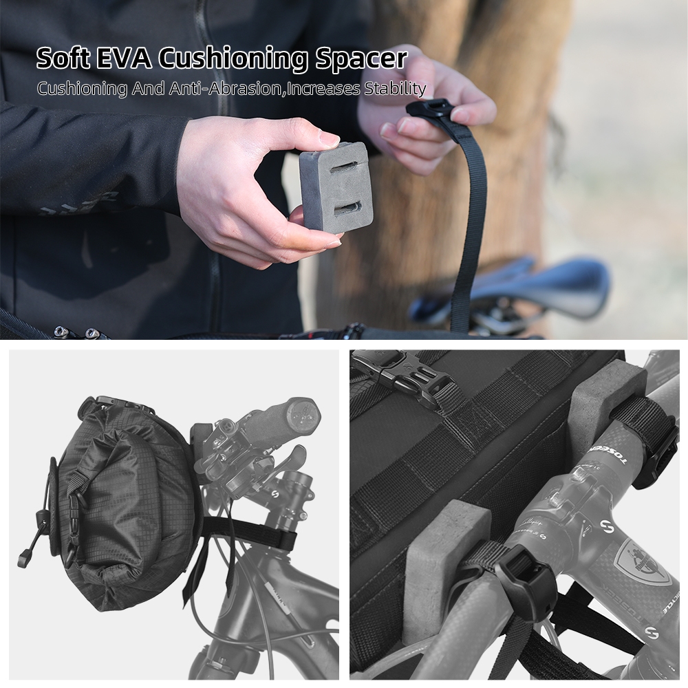 Rhinowalk ชุดกระเป๋าติดแฮนด์จักรยาน กันน้ํา — صورة 5