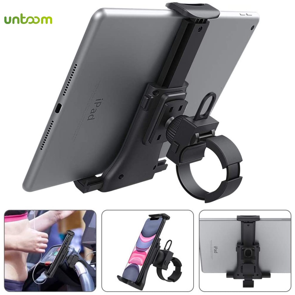 Untoom อุปกรณ์เมาท์ขาตั้งทั่วไป สําหรับวางแท็บเล็ต iPad โทรศัพท์มือถือ 3.5-12 นิ้ว