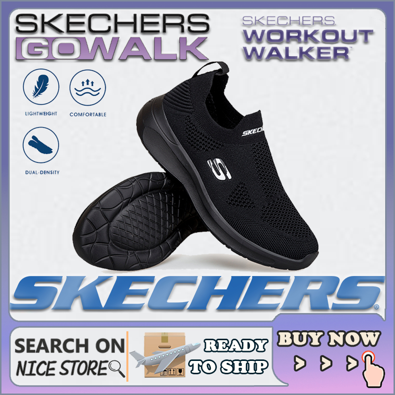 [รองเท้าผ้าใบผู้หญิง คุณภาพดี] Skechers_ Go-walk รองเท้าผ้าใบลําลอง แบบสวม น้ําหนักเบา FUN5