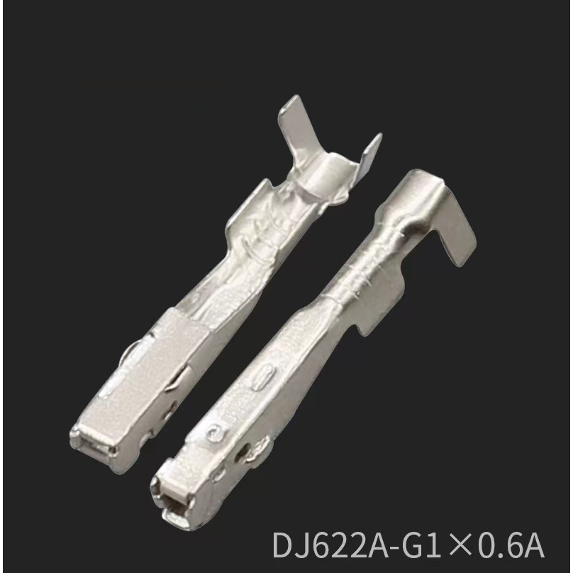 DJ622A-G1 0.6A ในประเทศ 8100-3067 เทอร์มินัลยานยนต์ 1.0 มม.สายไฟทองแดง Terminal ดีบุกใส่ฤดูใบไม้ผลิ