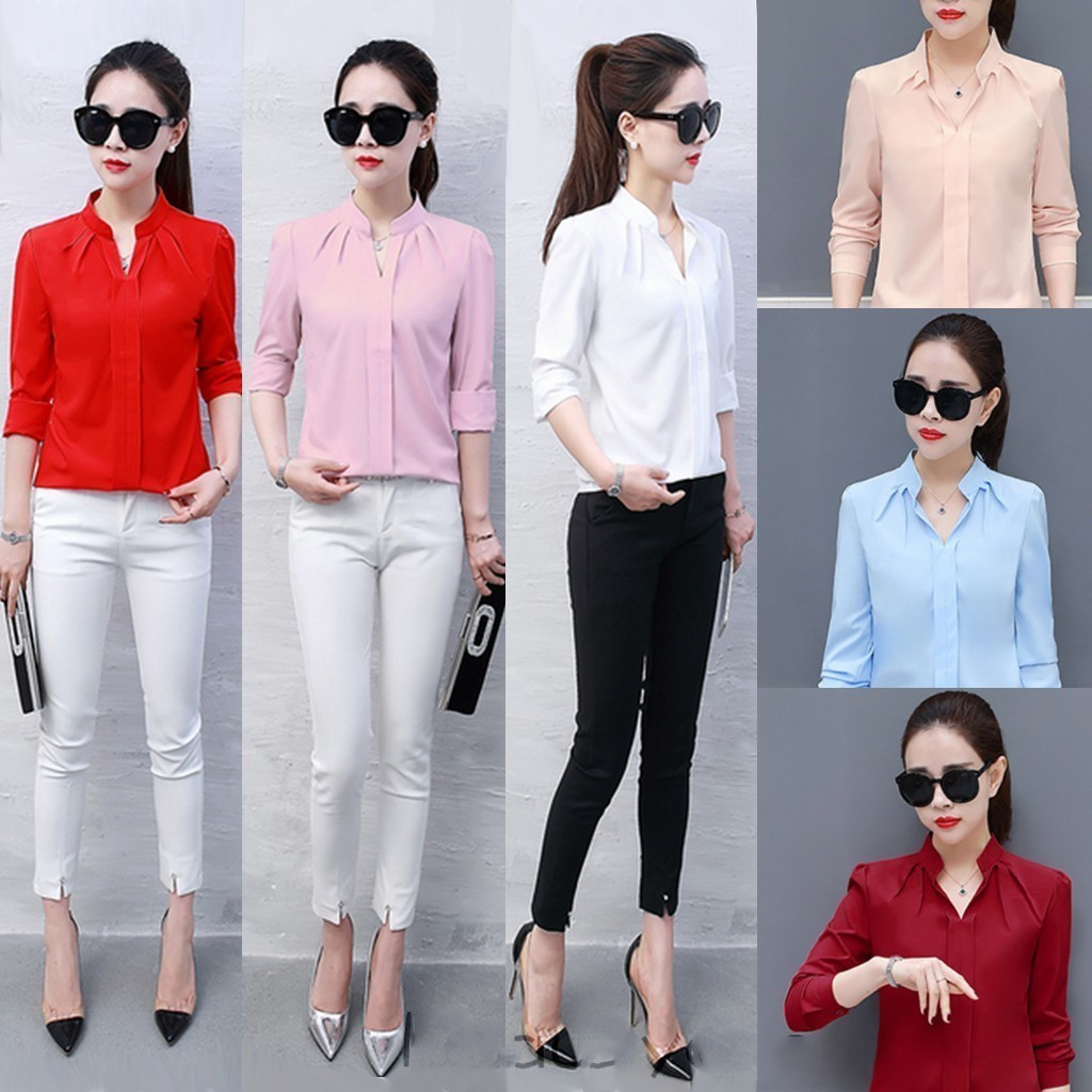 เสื้อลำลอง สไตล์เกาหลี สำหรับสตรี