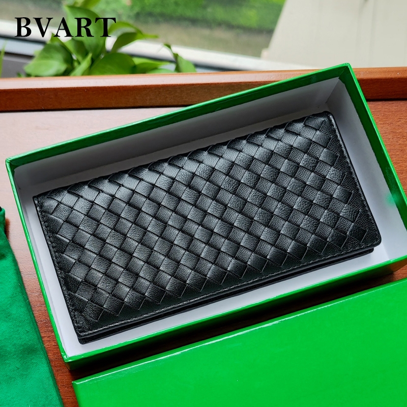 กระเป๋าสตางค์ หนังแท้ 100% ใบยาว อเนกประสงค์ ระดับไฮเอนด์ เรียบง่าย แฟชั่นสําหรับผู้ชาย 2026