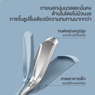 Ecowin ไม้พายซิลิโคน เกรดอาหาร ไม่เหนียวติด ทนทาน สําหรับทําอาหาร