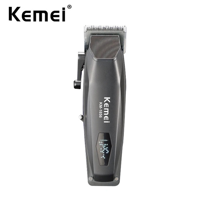Kemei ปัตตาเลี่ยนตัดผมไร้สาย ชาร์จ USB มืออาชีพ สําหรับผู้ชาย