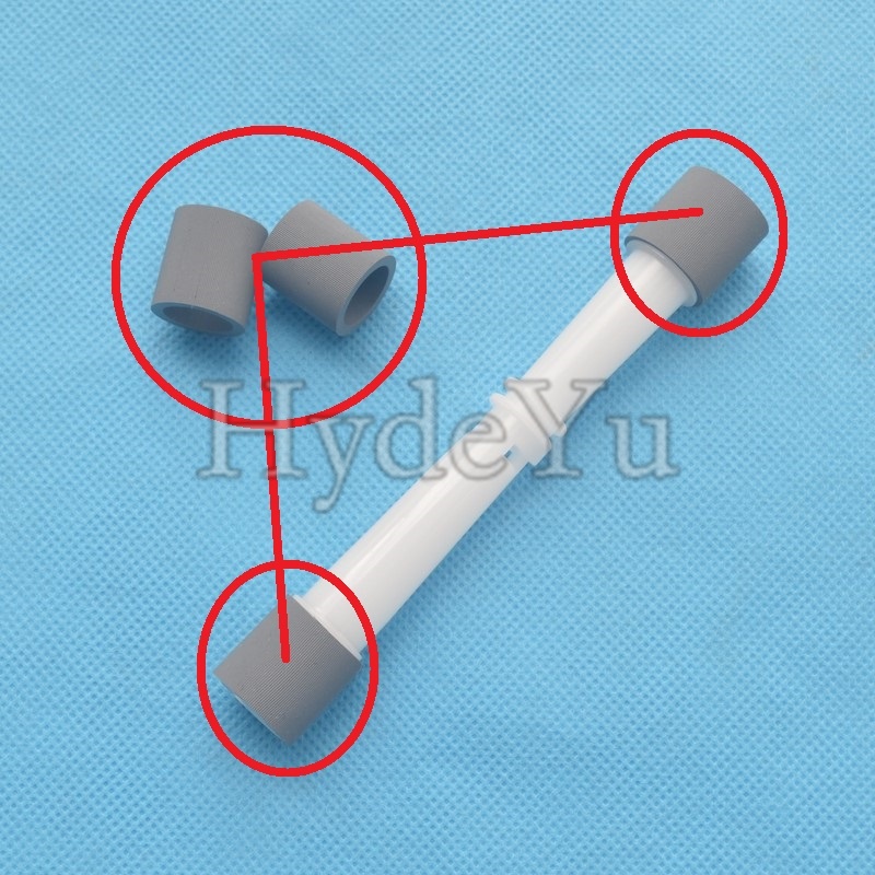 กระดาษ Pickup Roller ยางสําหรับ HP DeskJet 2000 2050 2130 2131 2132 2134 2135 2136 2138 2320 2336 2374 2375 2376 3000 3050 3054 3511 3512 3515 3516 3630 3633 3635 3632 3633 3632 3633 3635