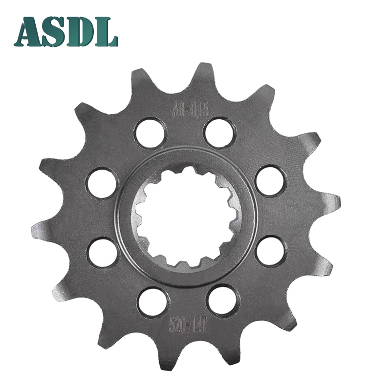 Asdl 520 14T รถจักรยานยนต์ปลอมเทคโนโลยีสเตอร์หน้าสําหรับ Kawasaki KLX230 R ALF EX250R J8F Z 250 SL N