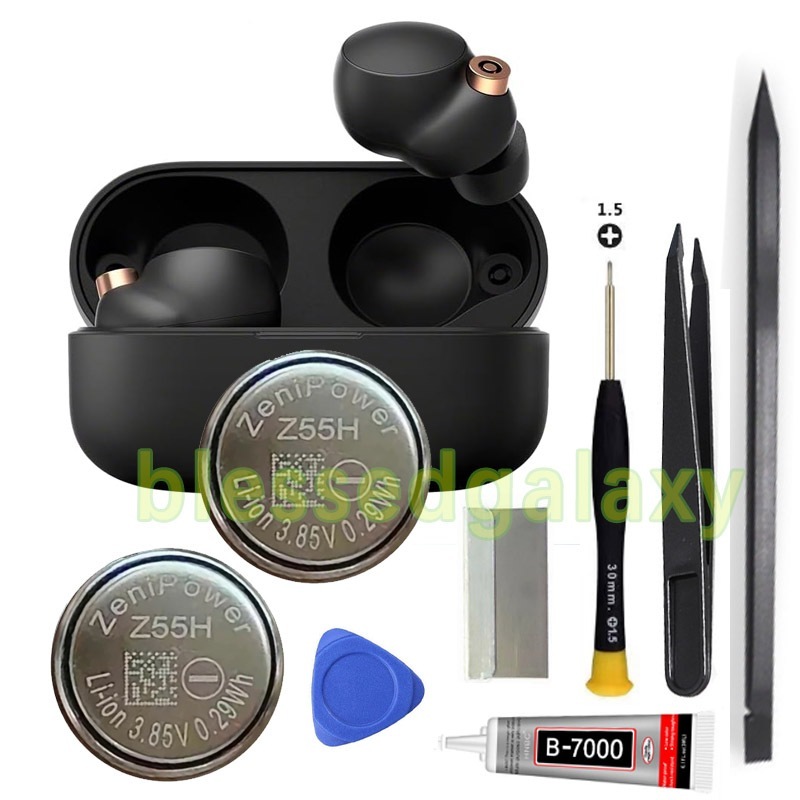 แบตเตอรี่อัพเกรด Z55H 2024 แบบเปลี่ยน สําหรับ Sony WF-1000XM4 75mAh 3.85V 0.29Wh